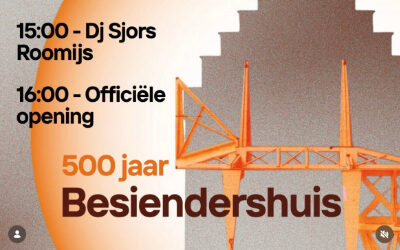 11 april opening Besiendershuis